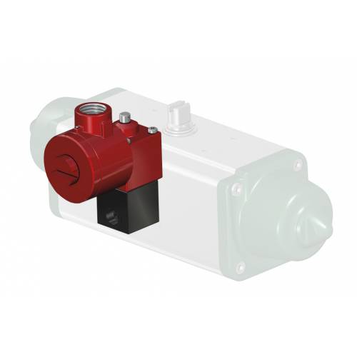 Électrovanne 3/2 NF de 1/8” avec bobine ATEX II2GD Exd IIC T4-T6